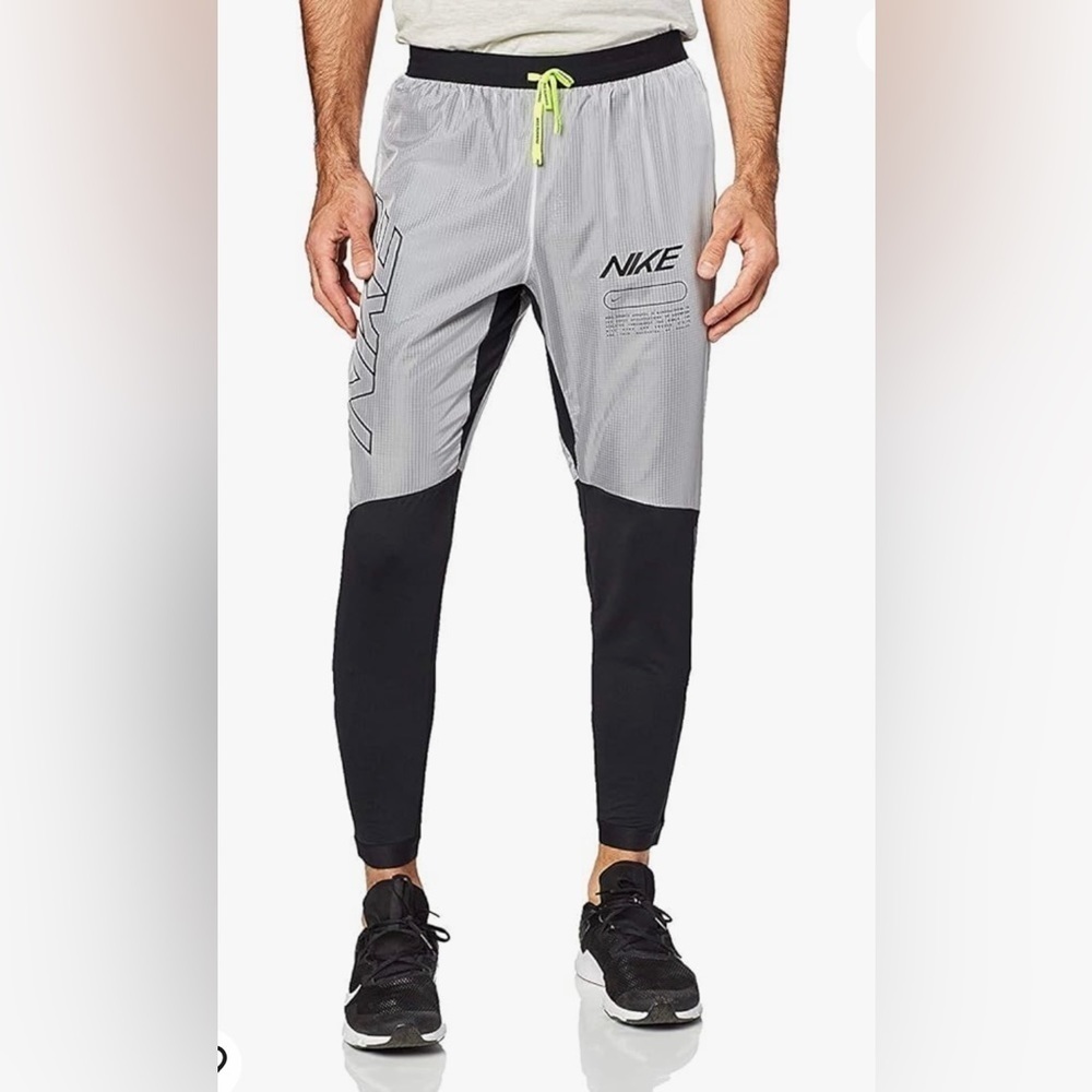 Nike Running Gray and Black Joggers